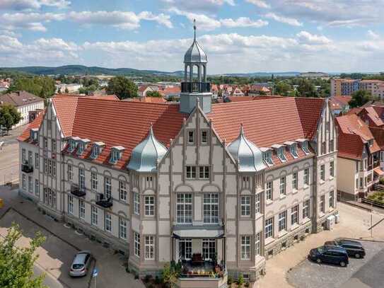 Exklusive 2-Zimmer-Wohnung mit Balkon, Aufzug und Garage direkt in Einbeck!