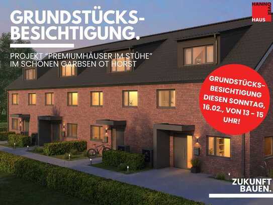 MODERNE UND GROSSZÜGIGE PREMIUMHÄUSER IN SCHÖNER LAGE IN GARBSEN-HORST “IM STÜHE”