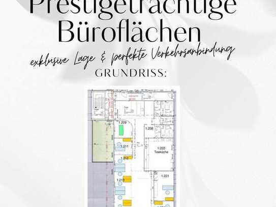 Prestigeträchtige Büroflächen