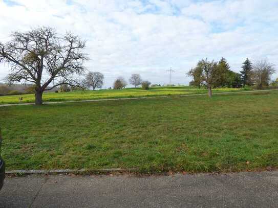 DHH Bauplatz in Höhenlage von Mühlacker-Enzberg