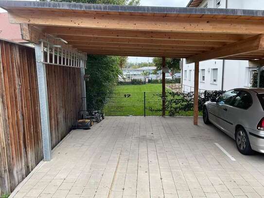 ... Gelegenheit - 20m² großer CarPort mit 2,4m Höhe in Mühldorf zu vermieten ...