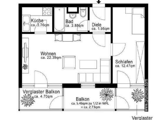 Besichtigung am Samstag, 14.12.2024 von 11 bis 12 Uhr, Schwaigstr. 15, Dachau