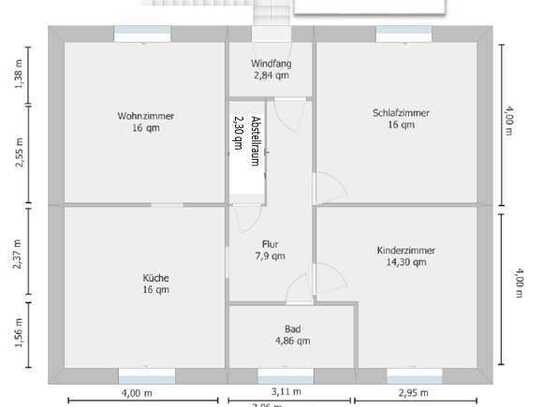 Attraktive 3-Zimmer-Wohnung mit gehobener Innenausstattung mit Garten in Finnentrop