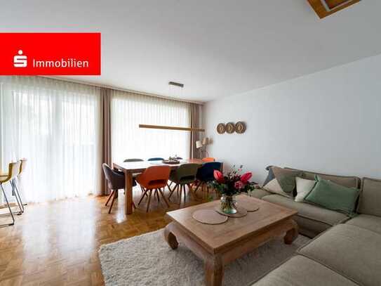 Frankfurt-Heddernheim: Moderne 4-Zimmer-Wohnung mit Terrasse und Balkon