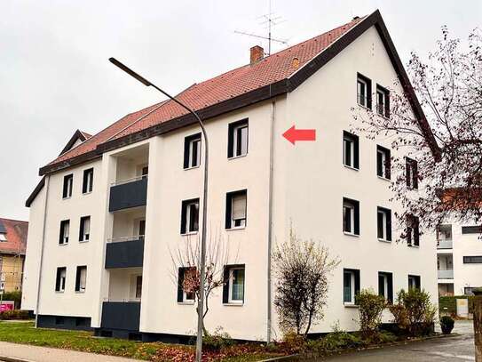 Geräumige 4- Zimmer- Wohnung in guter Lage von Kronach mit Balkon!