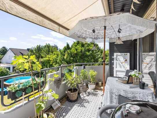 TOLLE AUSSICHTEN IN NEUWIED 🏡 Moderne 3-Zimmer-Wohnung mit Blick ins Grüne