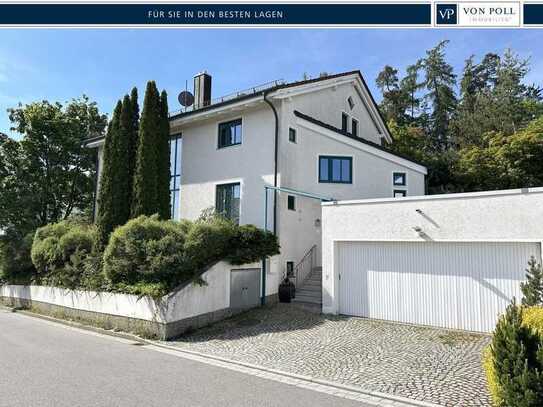 Haus optimal, Garten perfekt! Ausgezeichnetes Einfamilienhaus in Landshut-Pfettrach in Höhenlage!