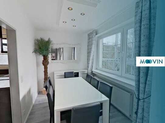 ++ Wohlfühl-Zuhause: TEILMÖBLIERTE und GERÄUMIGE 4-Zimmer-Wohnung mit EINBAUKÜCHE & BALKON ++