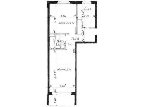 Zentral gelegene 2-Zimmer-Wohnung in St. Georgsberg