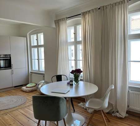 Sublet: Kurzfristige stilvolle, sanierte 3-Zimmer-Wohnung in Berlin Kreuzberg: SHORT TERM SUBLET