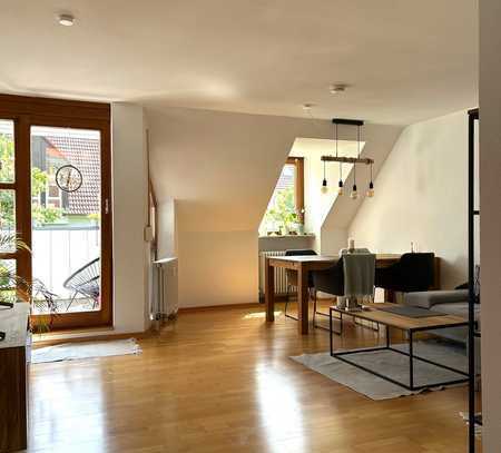 Sonnige 3,5-Zimmer-Maisonette-Wohnung mit EBK in Schwäbisch Hall