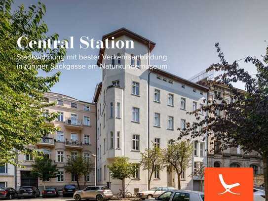 Central Station - Stadtwohnung mit bester Verkehrsanbindung in ruhiger Sackgasse am Naturkundemuseum