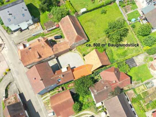 500 m² GRUNDSTÜCK FÜR GENEHMIGTES FAMILIENHAUS MIT 178 m² WOHNFLÄCHE UND DOPPELGARAGE...