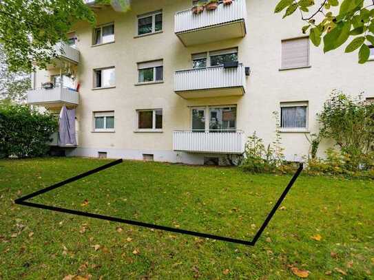 +++ Leerstehende Zweizimmerwohnung mit Gartenanteil in toller Lage von Zähringen +++