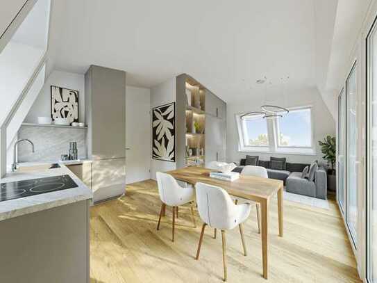 Luxus pur - Kleines, feines Penthouse! Erstklassiges Investment Nahe Aasee!

PROVISIONSFREI vom Ba