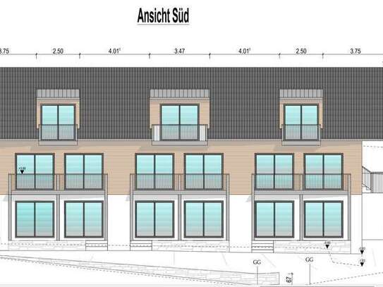 Moderne 4-Zimmer-Maisonette-Wohnung mit gehobener Innenausstattung, Süd-Balkon+Terasse und EBK