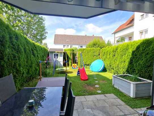 Großzügige 4 Zimmer-Wohnung mit Garten in Fischach!