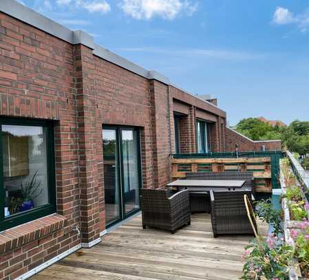 TAUSCHWOHNUNG//Lichtdurchflutete Wohnung in Altona mit Dachterrasse