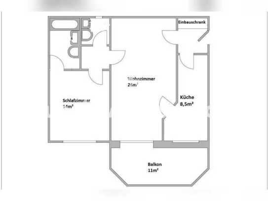 Tauschwohnung: 2-Zimmerwohnung im Herzen von Köln-Junkersdorf