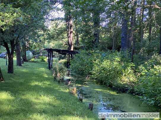 Teilbares großes Grundstück ! Märchenhafte Idylle im Spreewald