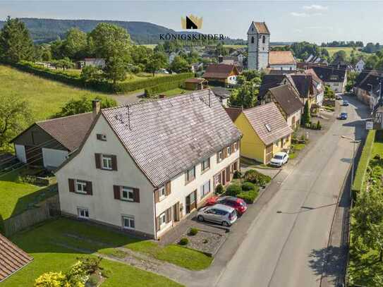 2-Familienhaus mit großer Gewerbeeinheit und großem Grundstück ideal für selbständige Handwerker ode