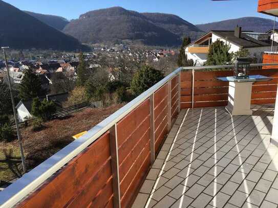 Geschmackvolle 2-Zi.-Wohnung mit traumhaften Süd-Ausblick sowie mit einer Einbauküche in Lenningen