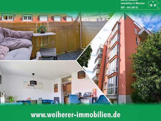 Charmante kleine 2-Zimmer-Wohnung mit Balkon, in Berg am Laim