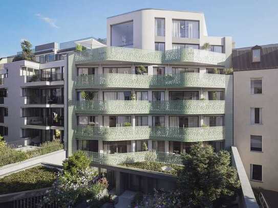 Neubau-Rarität: Spektakuläre 3-Zimmer-Wohnung im 5. Obergeschoss mit moderner Technik und Südbalkon