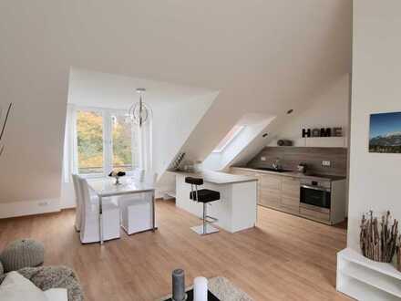 Modernisierte großzügige 2-Zimmer-DG-Wohnung mit Dachterasse und Einbauküche in Ingolstadt