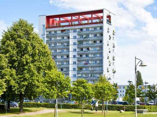 Hipp und Modern - 2-Raumwohnung mit Dusche im Lausitztower