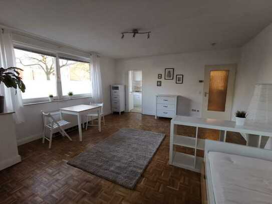 Teilmöblierte 1,5-Zimmer-Wohnung in Hamburg Tonndorf