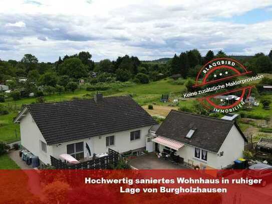 Provisionsfrei: Hochwertig saniertes Wohnhaus in ruhiger Lage von Burgholzhausen