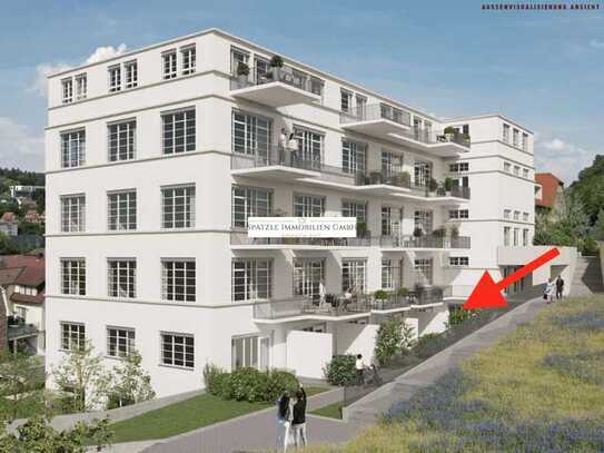 Erstbezug - barrierefreie 3 Zi-Wohnung mit großer Terrasse