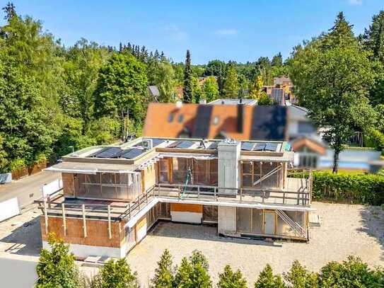 Exquisite Architekten-Villa in feinster Lage: Rohbau zur Ausgestaltung