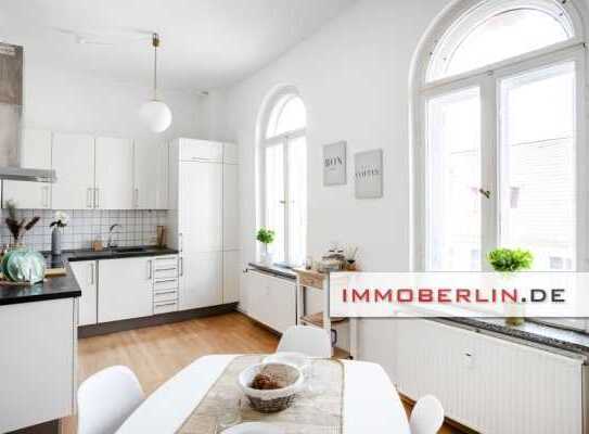 IMMOBERLIN.DE - Moderne 4-Zimmer-Wohnung mit Sonnenbalkon im Holländischen Viertel