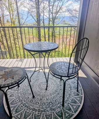 Exklusive 1-Zimmer-Wohnung mit Balkon und Seeblick