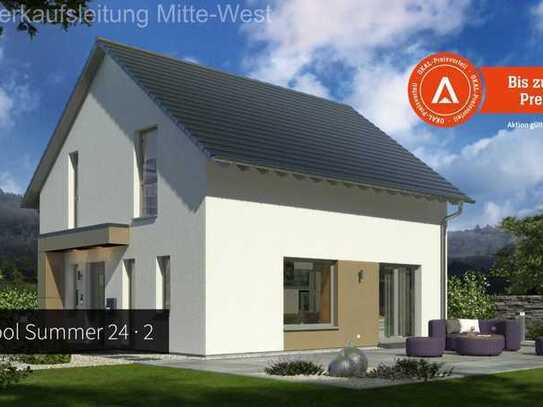 *** AKTIONSHAUS *** EINFAMILIENHAUS MIT OFFENER ARCHITEKTUR - Malervorbereitet inkl. Grundstück