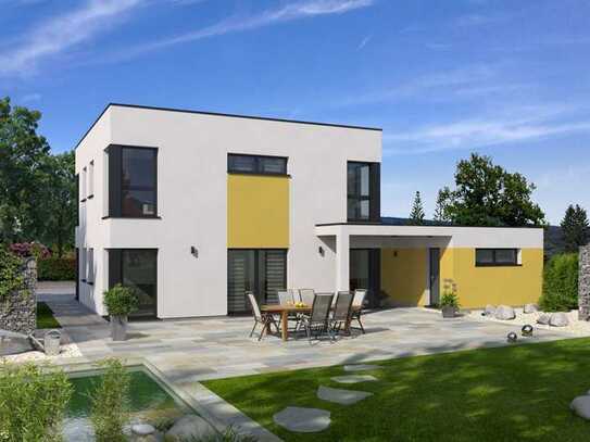 Stadtvilla als Effizienzhaus im Neubaugebiet inkl. Grundstück