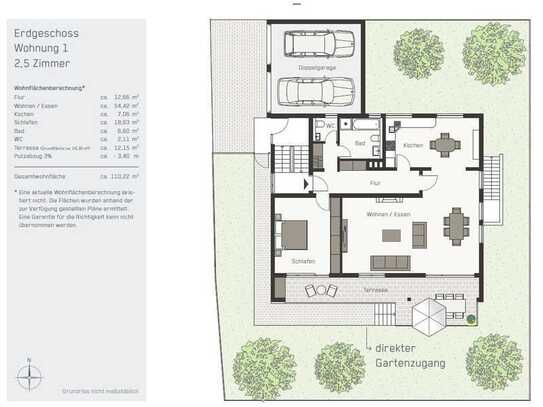 Stilvolle 2,5 oder 3,5-Zim EG-Wohnung mit gehobener Innenausstattung mit Balkon und EBK in Stuttgart