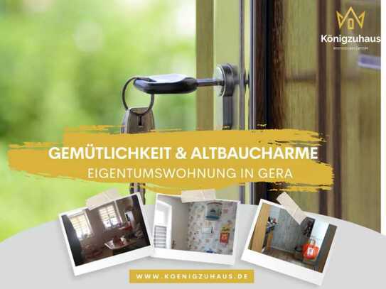 Direkt einziehen! 4 Zimmer Wohnung inklusive Altbaucharme in Gera Debschwitz