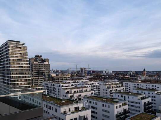 ***Luxuriöse 2-Zimmer-Wohnung***in bester Lage mit einzigartigem Blick auf Frankfurt Skyline