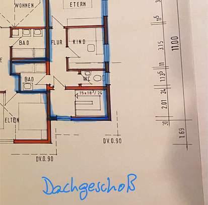 3-Zimmer Maissonettewohnung mit eigenem Eingang