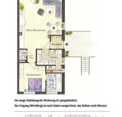 IN-West - Großzügige 2-ZKB - 71 qm / ruhige Lage direkt am Haslangpark