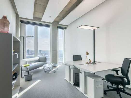 Wunderschön eingerichtete Büroräume für 1 Person in Spaces Tower One