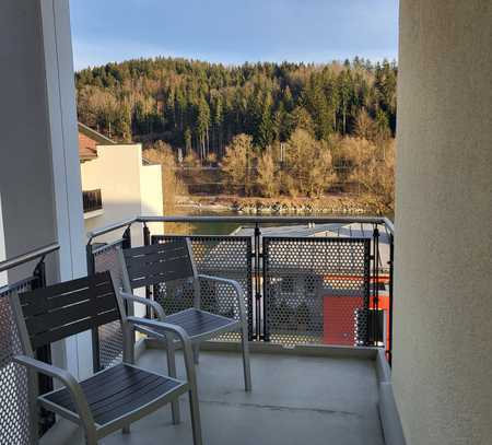 1-Zimmer-Apartment in begehrter Lage mit gehobener Innenausstattung, Balkon und EBK in Passau