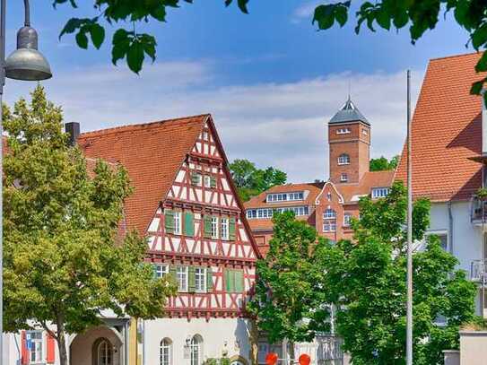 Hübsche Maisonettewohnung
im Fachwerkhaus -
hier verbinden sich Behaglichkeit und Moderne perfekt!