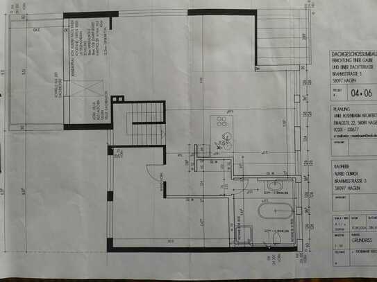 Ausgebautes Dachgeschoß mit Loftcharakter