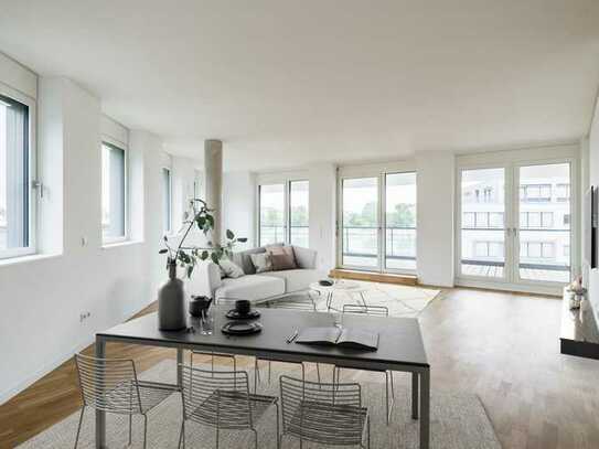 Luxuriöse 4-Zimmer Neubauwohnung mit Blick auf den Rhein im 2.OG