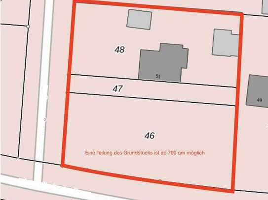 Villengrundstück mit 2.100 m² in Falkensee