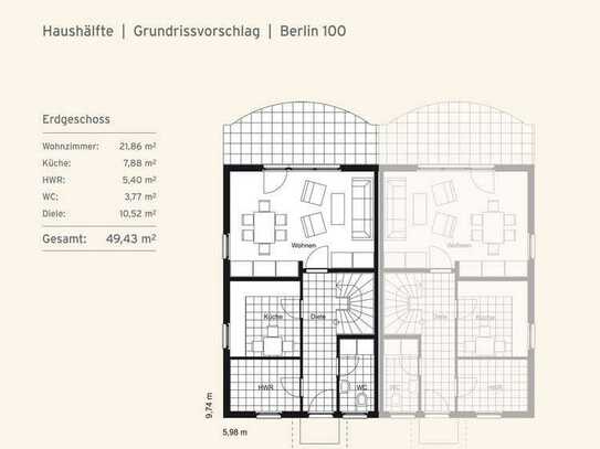 Noch ein Grundstück mit Haus zum Wohlfühlen.